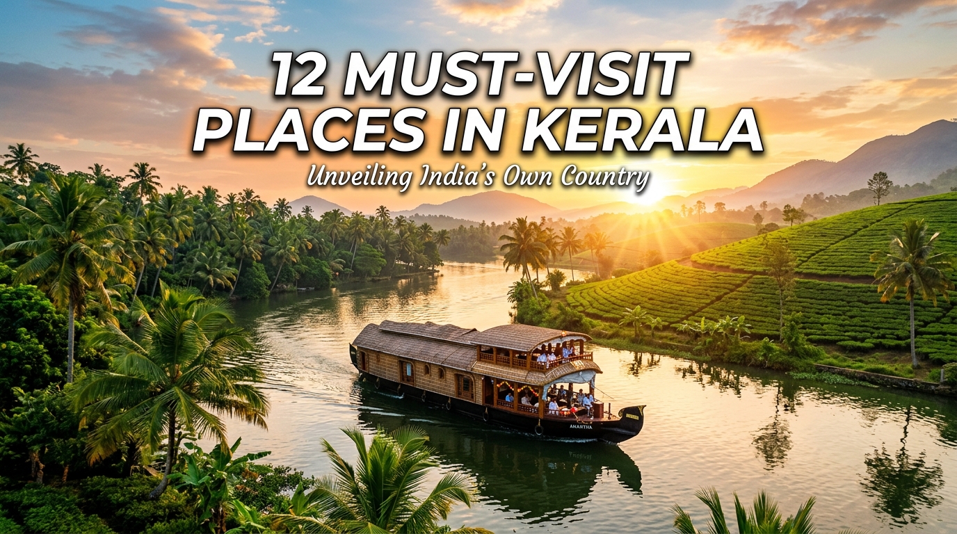 12 Must-Visit Places in Kerala